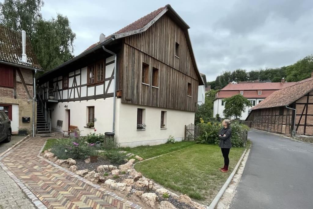 Wohnen Im Fachwerk - Ferienwohnung Fenja Nentershausen  ภายนอก รูปภาพ