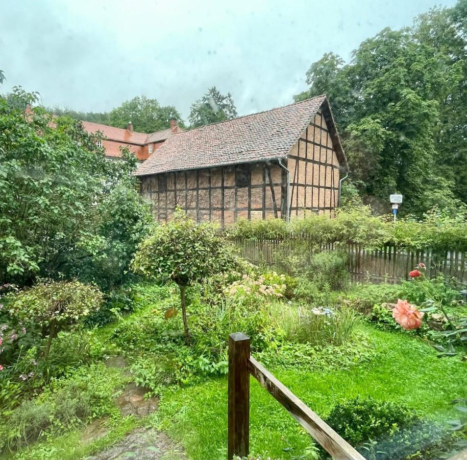 Wohnen Im Fachwerk - Ferienwohnung Fenja Nentershausen  ภายนอก รูปภาพ