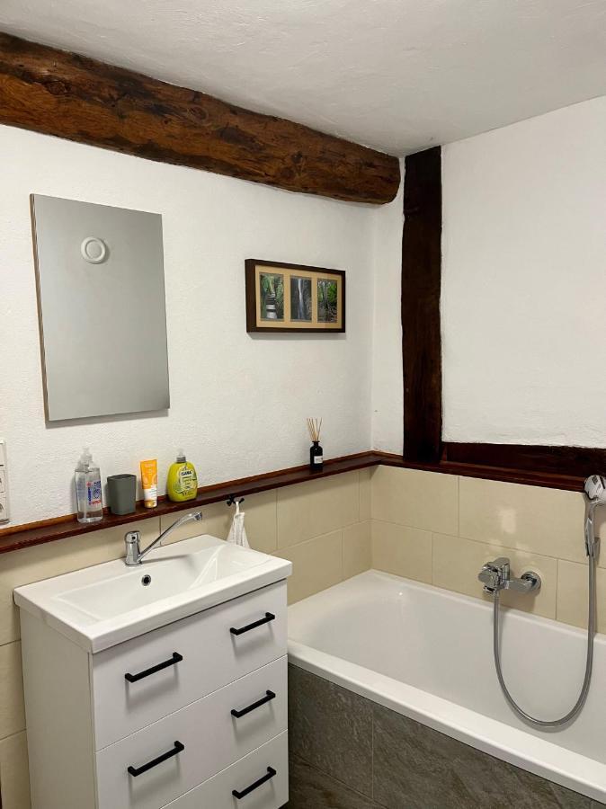Wohnen Im Fachwerk - Ferienwohnung Fenja Nentershausen  ภายนอก รูปภาพ